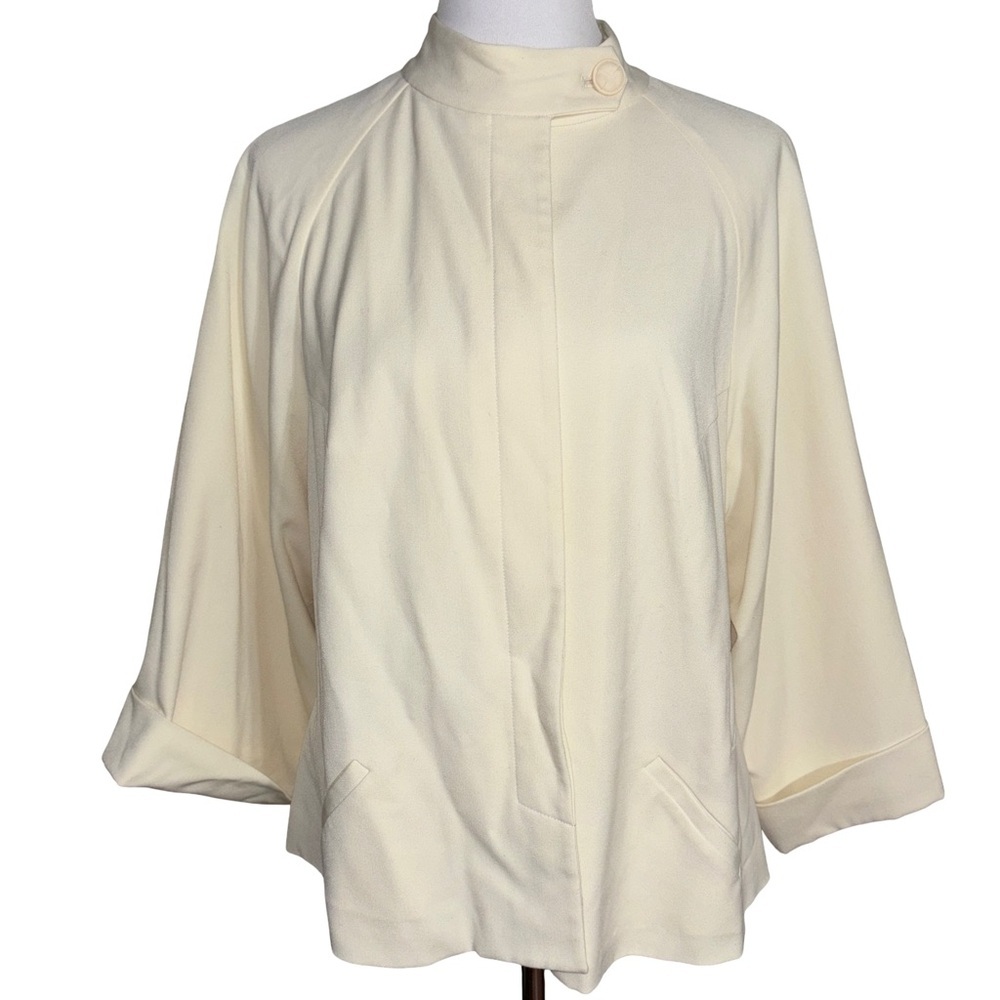 Lane Bryant Cream Jacket Elegant